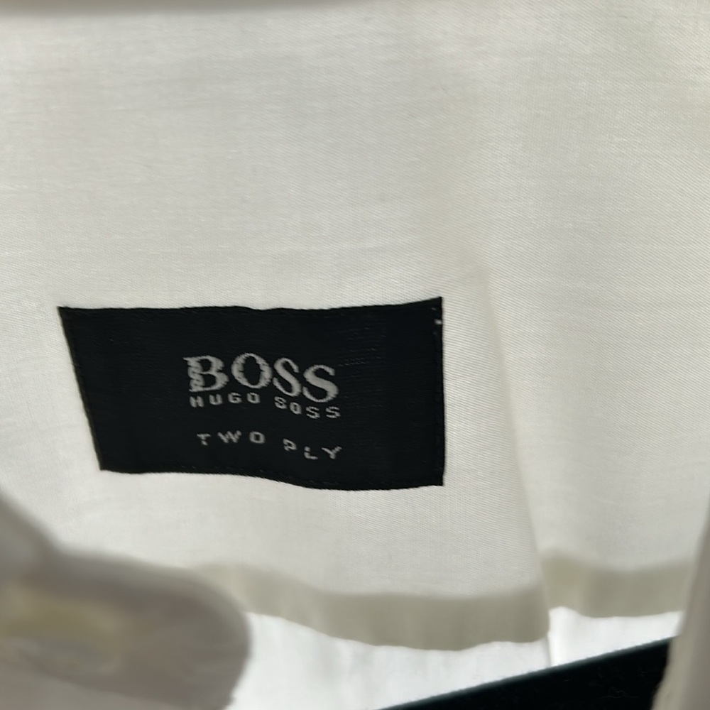 Plain White Button Down - image 3